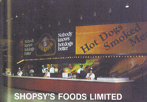 1980 CNE Food Building: Shopsy's