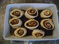 Cinnamon buns - pre-baking
