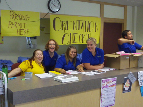 Move-In and Fall Orientation Check in