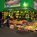 Well-iluminated fruit store