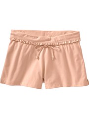 peach shorts