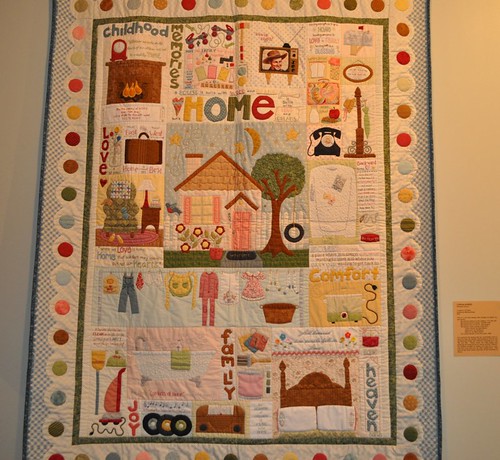 family and home quilt, SMofA quilt show 2010