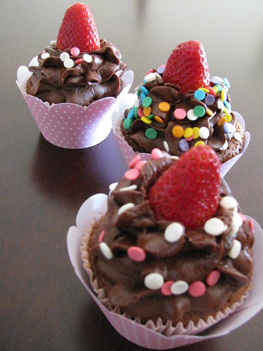 strawberry cupcakes 