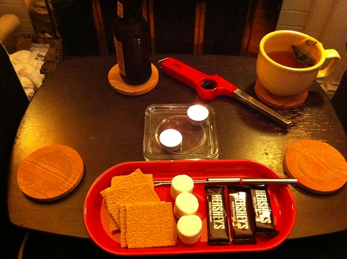 candle s'mores!