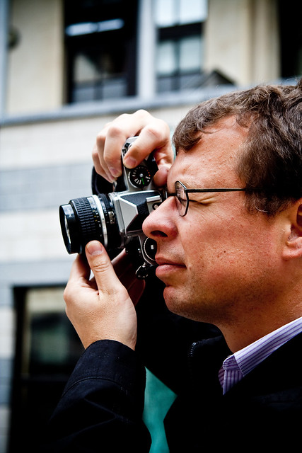 200710_ Marc with his Nikon FE (201/365)
