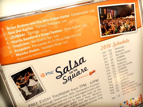 Salsa on the Square CD