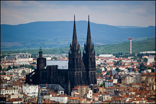 View of Clermont-Ferrand from the Parc de Montjuzet