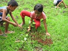 A Tree Planting activity in celebration of the Pistang Gubat at Inosari Agro-forest Farm