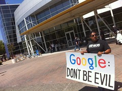 #googlerally Don't be evil @google #NetNeutrality