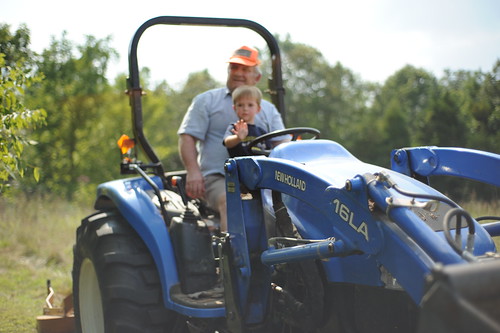 A Boy, His Grandpa & A Tractor