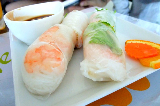 Shrimp Roll wrapped with Rice Crepe