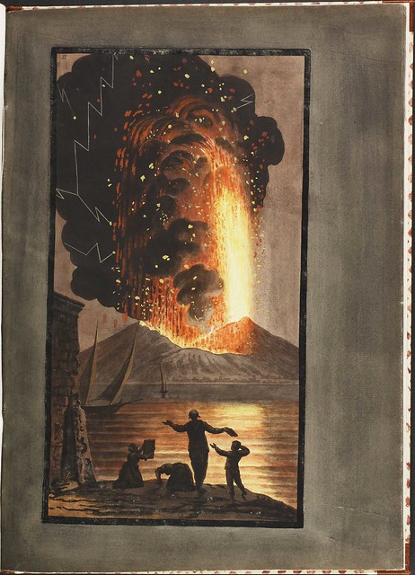 Plate 2, eruption of Mt. Vesuvius, 1779 August 8 (supplement)