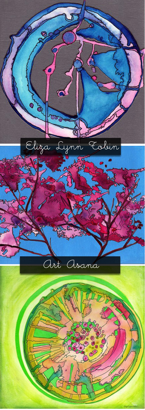 Eliza Lynn Tobin Art Asana Etsy