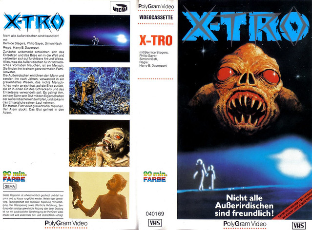 X-TRO (VHS Box Art)