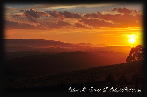 46-365 Sunrise at Kallista from Ridge Road