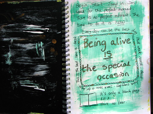 first journal page