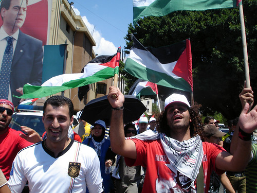 Pierre Gmayel &amp; the march for the Palestinians' civil rights in Leb