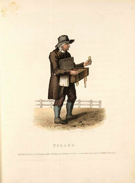 002-Buhonero-Costume of the lower orders of London 1820- Lord  Thomas Busby