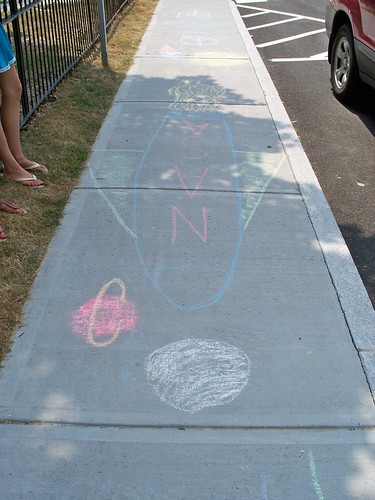 Sidewalk Chalk fun July 2010 017