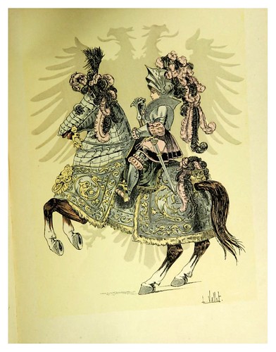 012-Joven Gentilhombre del seguito de Carlos V-Le chic à cheval histoire pittoresque de l'équitation 1891- Louis Vallet