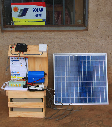 Solar 'power station' at retailers in Tororo