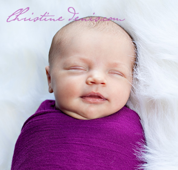Wrapped and Happy ~ Ottawa Newborn Photographer