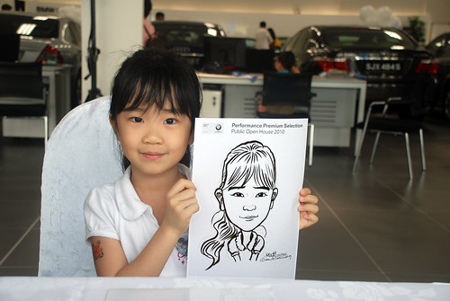 Caricature live sketching for Performance Premium Selection BMW - Day 1 - 14