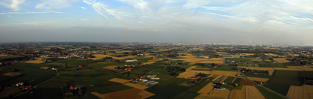 Panorama of Lille and its suburbs 