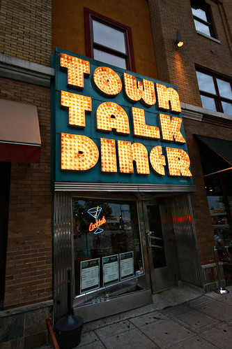 Outside Town Talk Diner