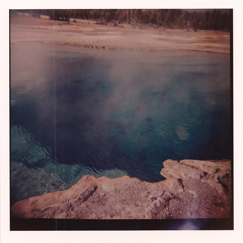 Diana camera - 120 film - Yellowstone - Sapphire Pool