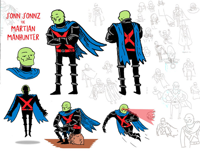 Martian Manhunter costume redesign