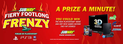Fiery Footlong Frenzy fueled by PlayStation