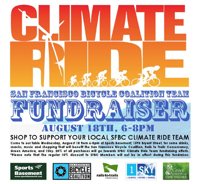 Lynne's SFBC Climate Ride Fundraiser