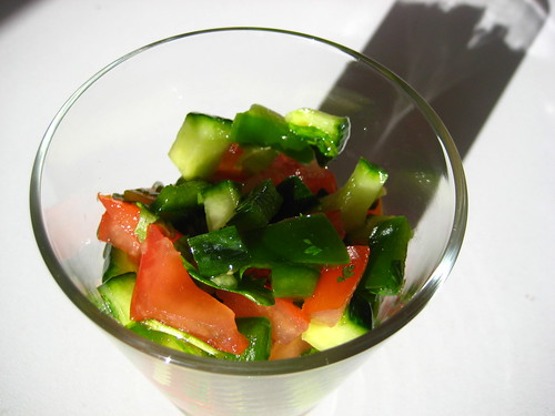 Salade tomatovert
