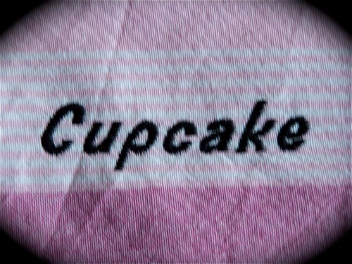 Make it a cupcake! Decorative tea towel.