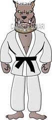 desenho foto lutador pitbull luta marcial