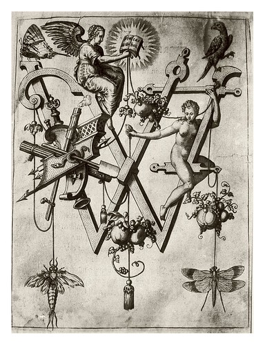 021-Letra W- La verdad-Neiw Kunstliches Alphabet 1595- Johann Theodor de Bry