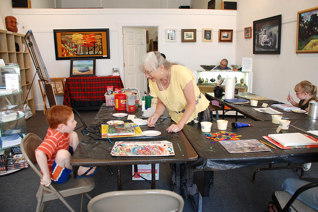 Art Class at the Arts Place in Hagerstown