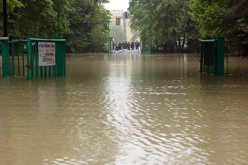 powódź na działkach maj 2010