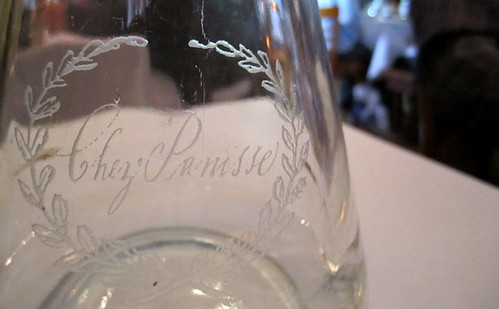 Water carafe at Chez Panisse