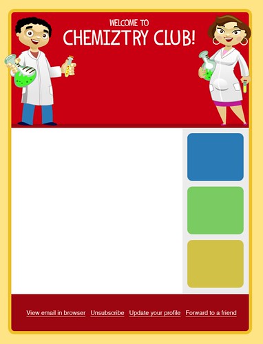 Chemiztry Club Email Template
