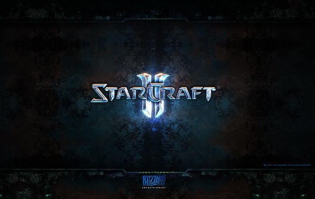 Starcraft 2 Wallpaper logo