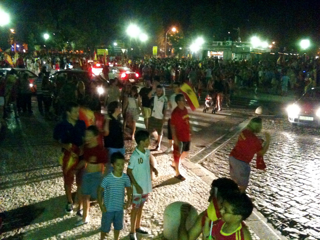 Street party, Aranjuez