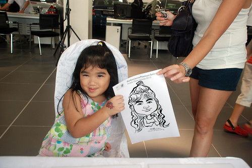 Caricature live sketching for Performance Premium Selection BMW - Day 1 - 6