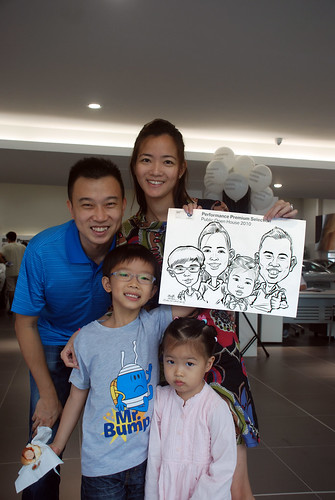 Caricature live sketching for Performance Premium Selection BMW - Day 4 - 4