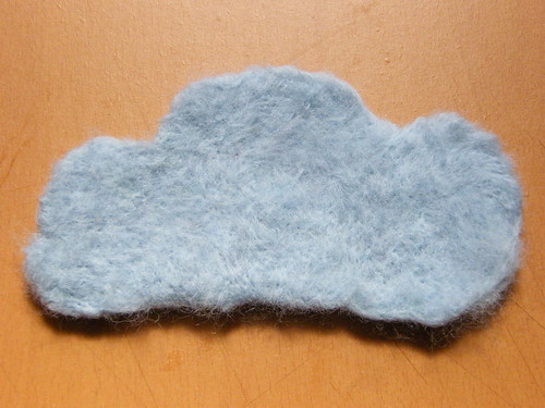 Needle Felted Elements: Air