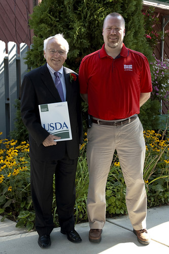 2010 Wisconsin State Fair - Kevin Concannon, USDA - Under Secretary for Food, Nutrition, and Consumer Services, Randy Romanski, Deputy Secretary, Wisconsin Department of Agriculture, Trade and Consumer Protection