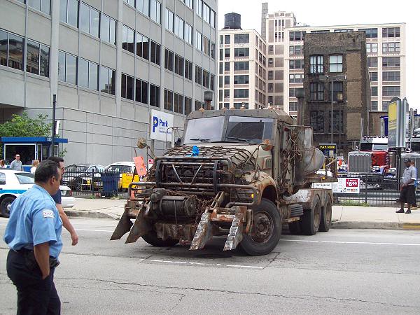 Transformers 3 viejo camión de combustible