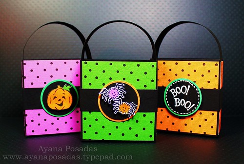 Halloween Polka-Dot Treat Bags (1)
