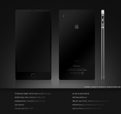 iphone 5 features. Here#39;s the iPhone 5 Concept